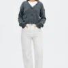 Outlet Neuw Denim Kate Knit Cardigan - Grey Marle