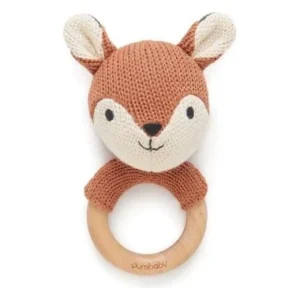 Best Heysmed Knitted Rattle - Wooden Handle