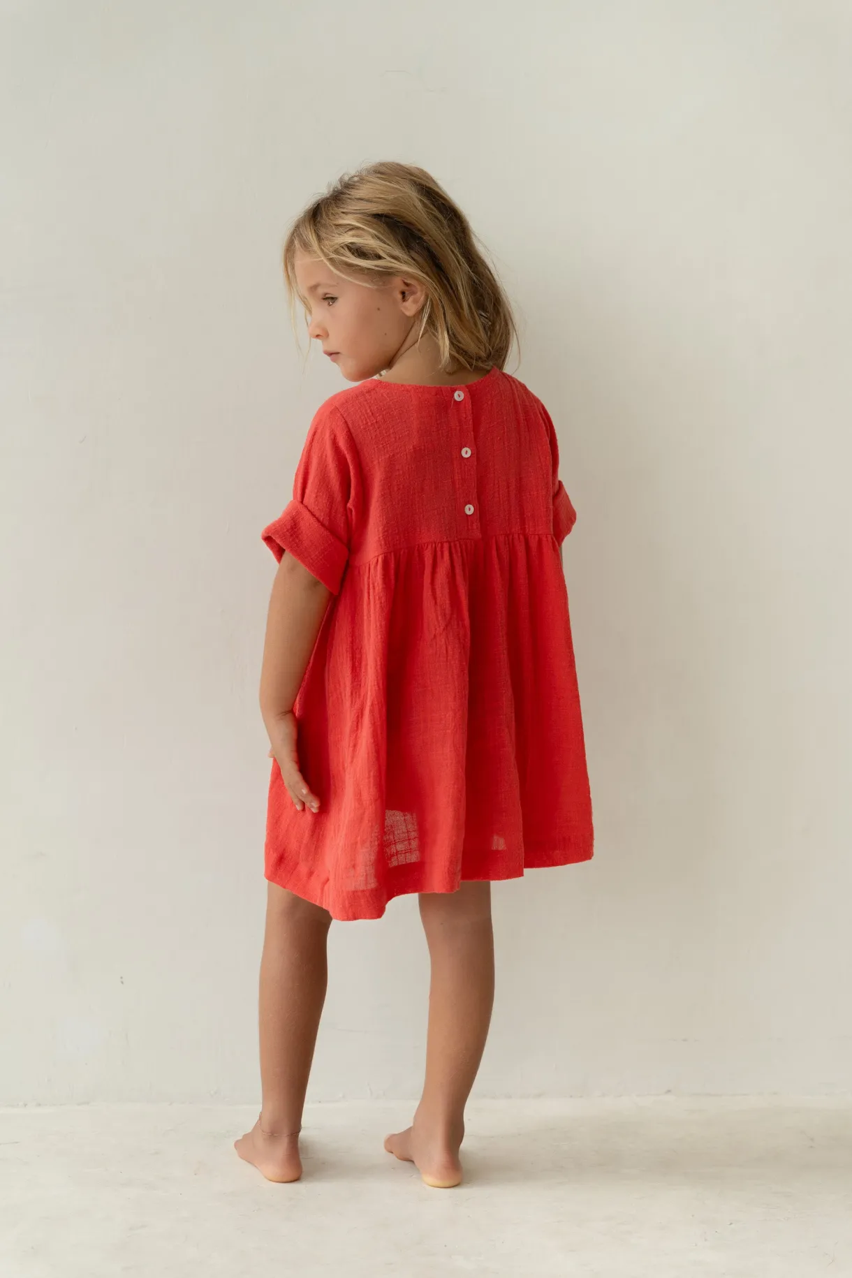 koa_dress__watermelon_1.webp Online Illoura The Label Koa Dress - Watermelon