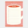 Outlet Lauren Sissons Studio Coffee To Do List A5 Notepad
