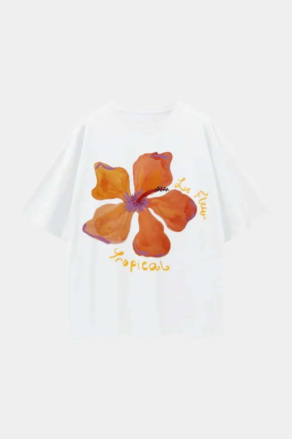 Fashion Maku Le Fleur Tropical Oversized - White