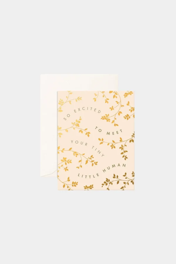 Discount Fox u0026 Fallow Little Human Vines Greeting Card