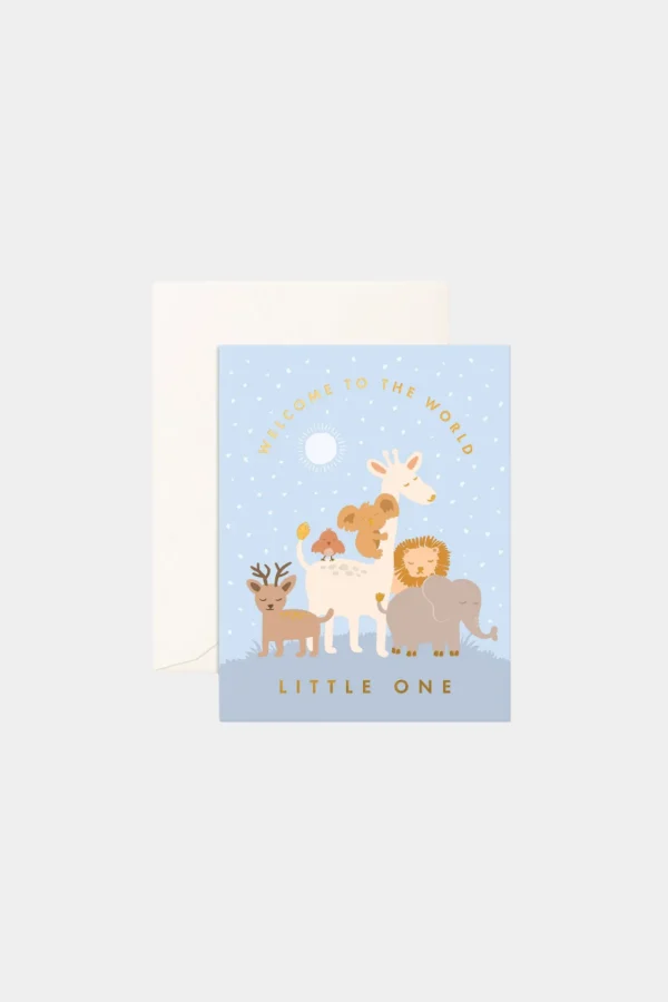 New Fox u0026 Fallow Little One Winter Greeting Card
