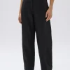 Clearance Assembly Label Liza Linen Pant - Black