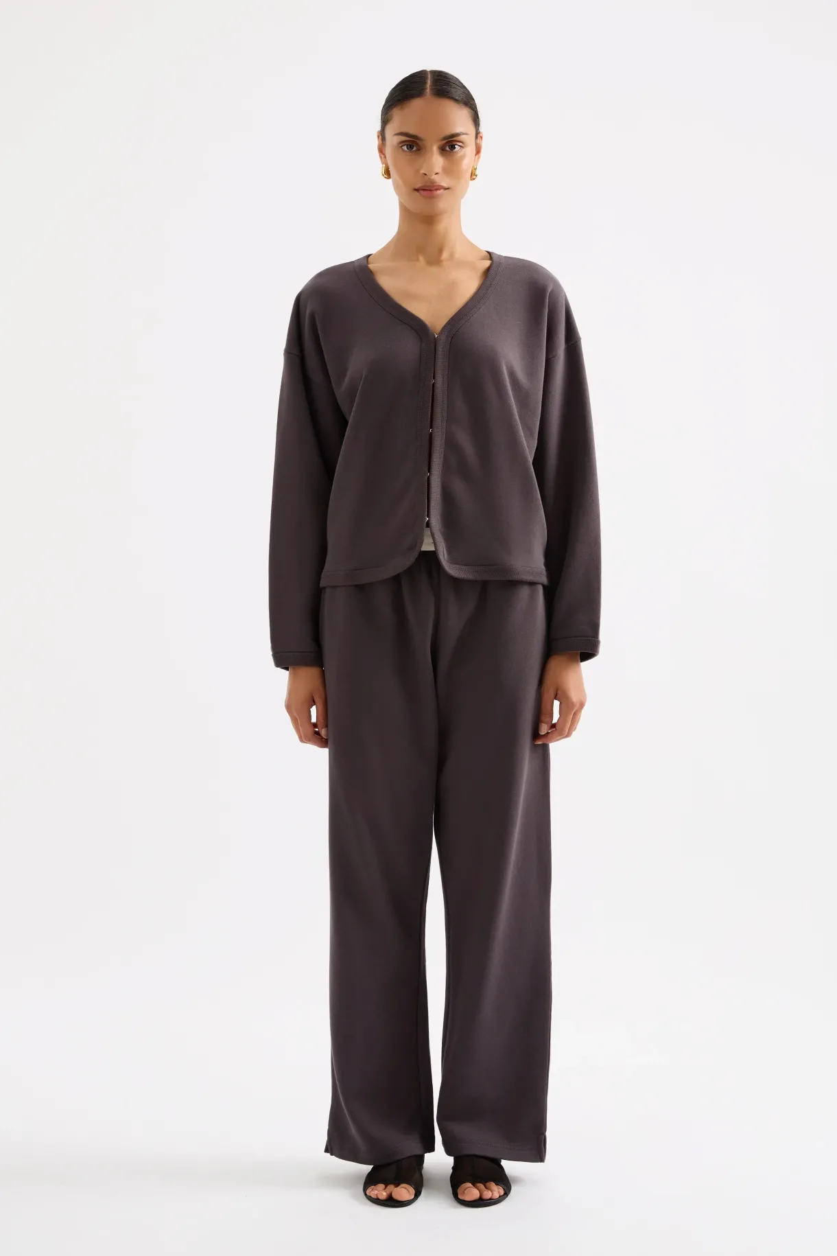 lounge_fleece_trackpant___2.webp New Nude Lucy Lounge Fleece Trackpant - Coal