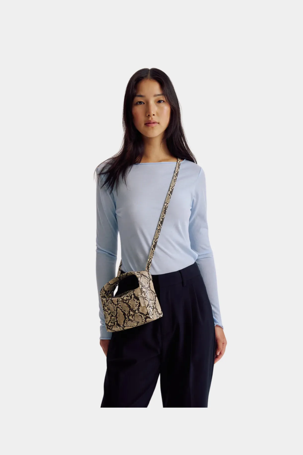luca_mini_bag__beige_pyth_2.webp Outlet Brie Leon Luca Mini Bag - Beige Python