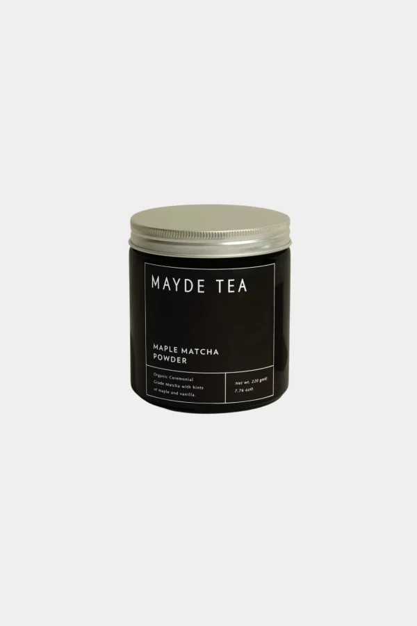 Clearance Mayde Tea Maple Matcha Powder