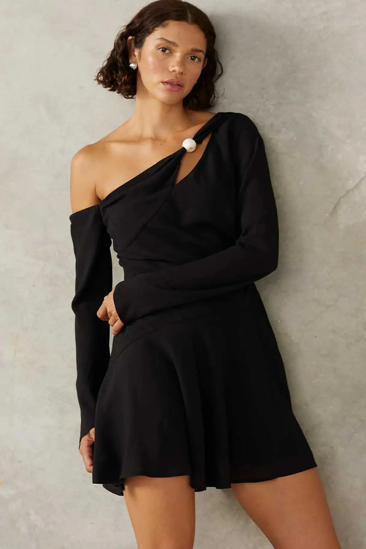 marseille_mini_dress__bla_0.webp Clearance Mon Renn Marseille Mini Dress - Black