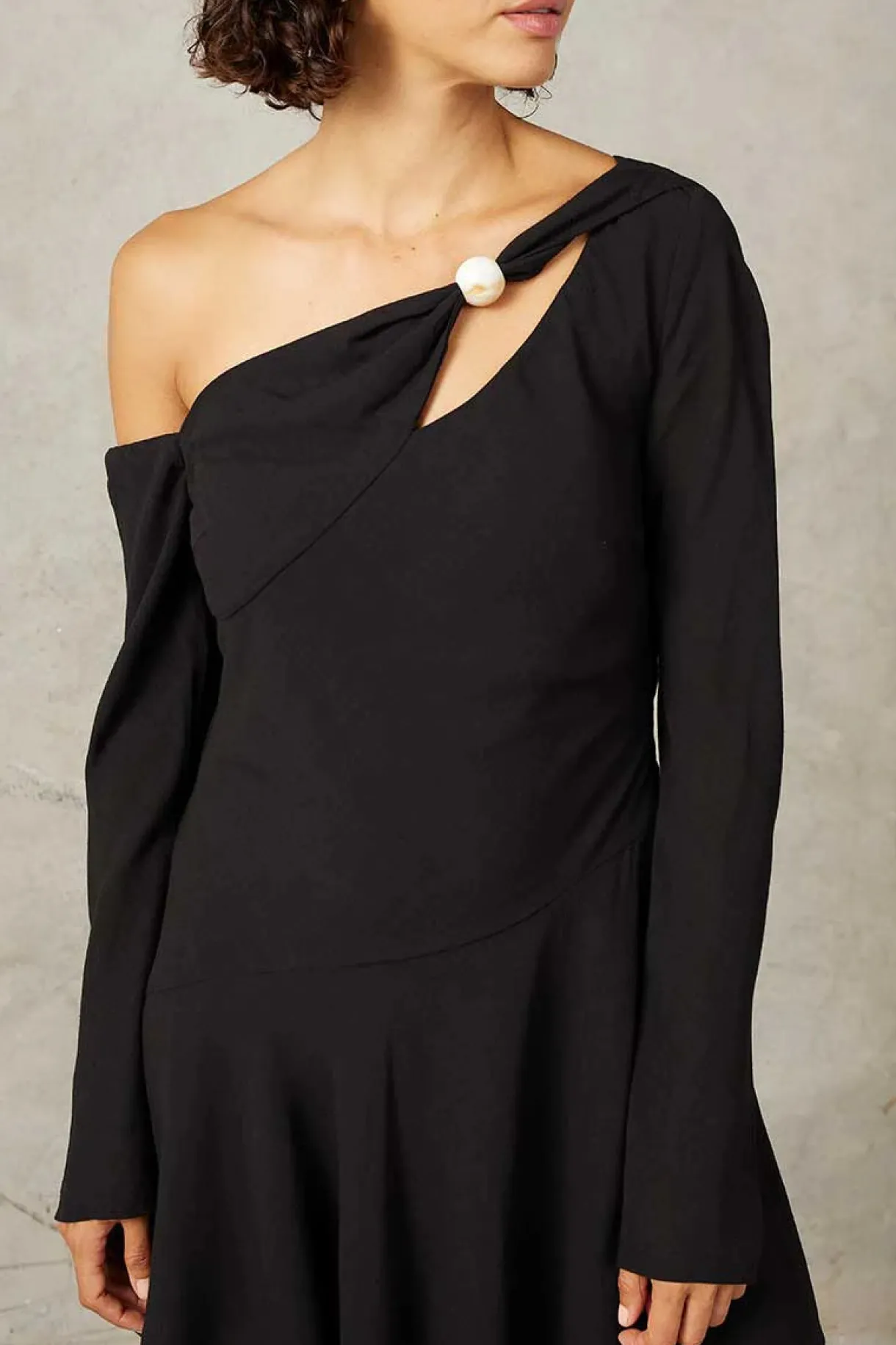 marseille_mini_dress__bla_1.webp Clearance Mon Renn Marseille Mini Dress - Black