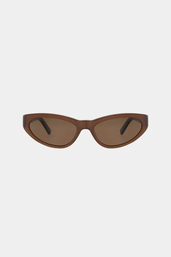 Sale Status Anxiety Mindless Sunglasses - Brown