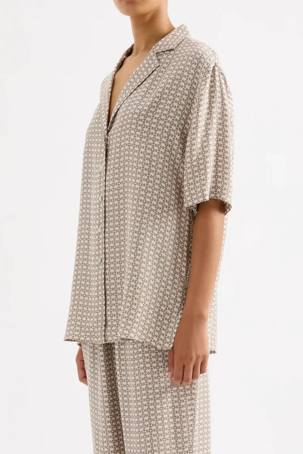 Outlet Nude Lucy Moneta Cupro Shirt