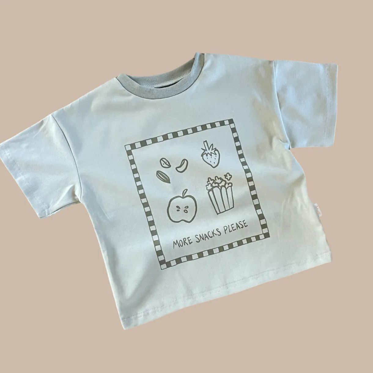 more_snacks_please_tee__a_0.webp Fashion Bobby G More Snacks Please Tee - Apple