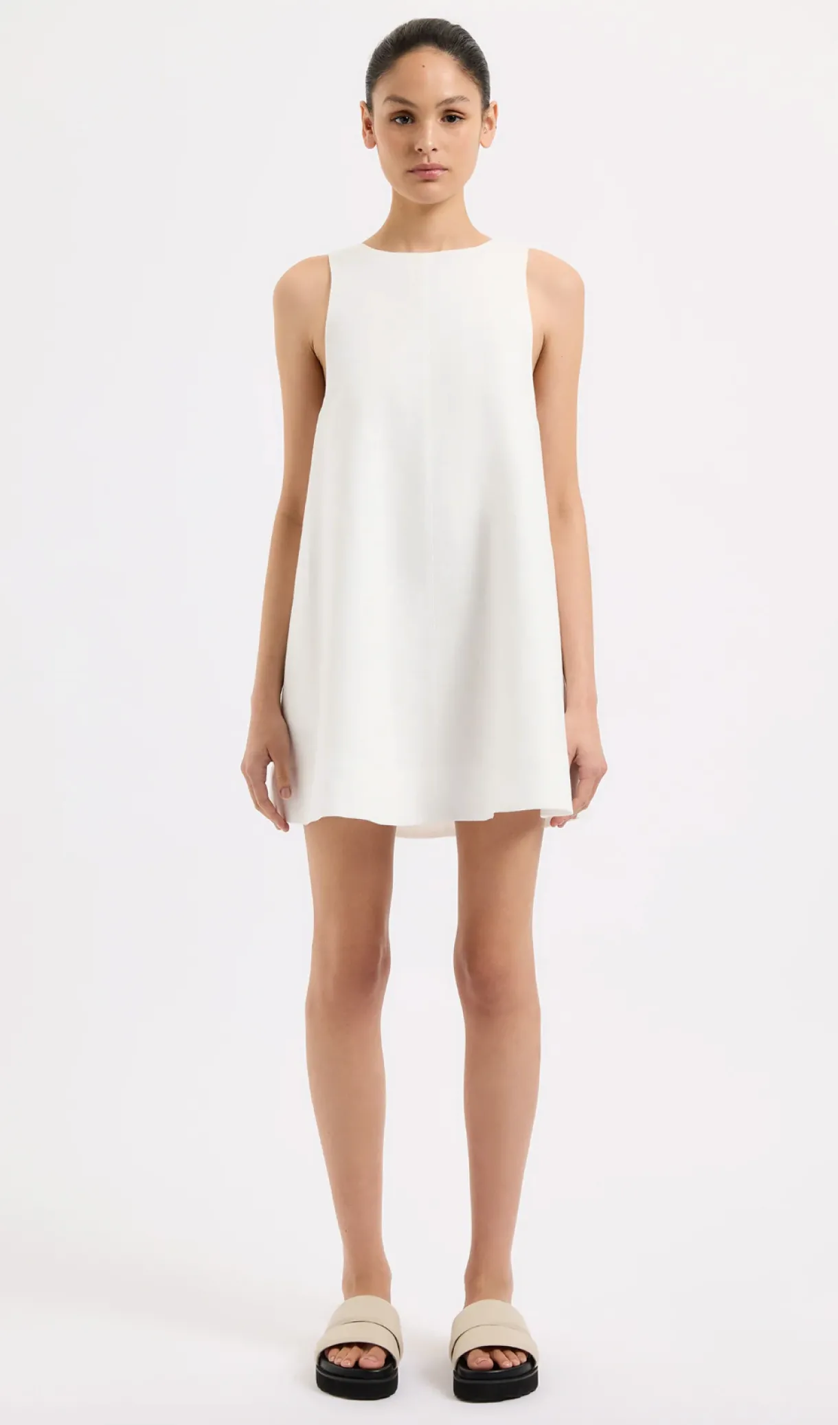nemi_linen_dress__white_0.webp Hot Nude Lucy Nemi Linen Dress - White