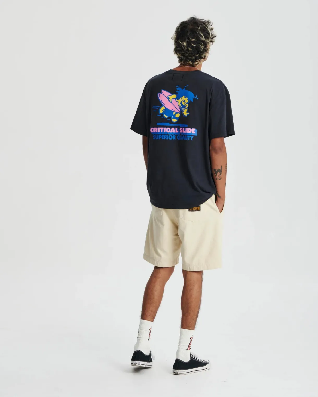 new_worker_short__ecru_1.webp Best The Critical Slide Society New Worker Short - Ecru