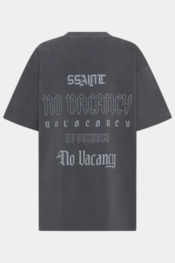 Best SSAINT No Vacancy Tee - Charcoal
