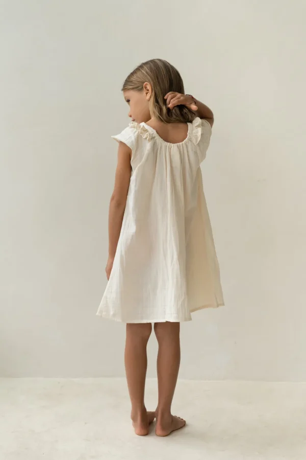 Online Illoura The Label Opie Dress - Ecru