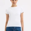 New Nude Lucy Organic Baby Tee - White