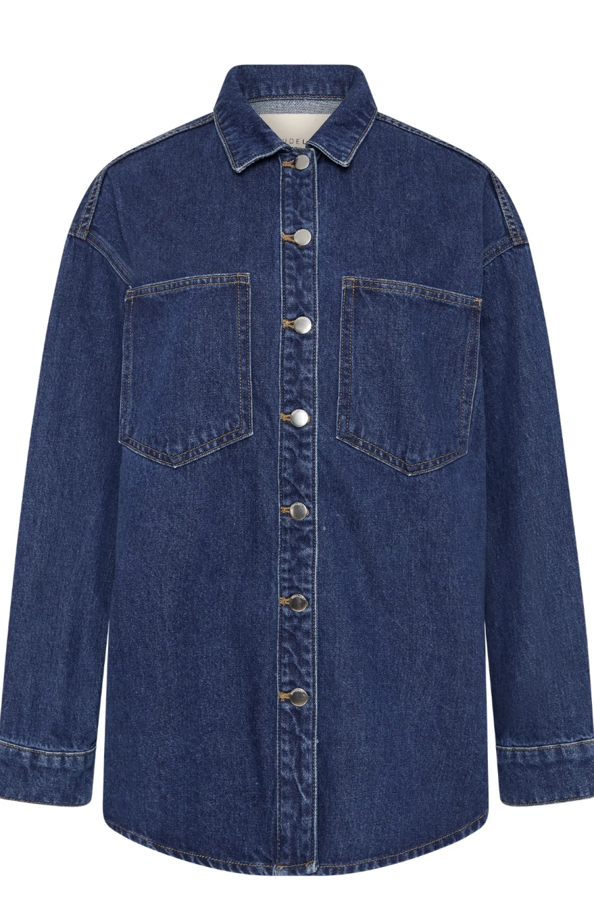 organic_denim_overshirt___1-1.webp Outlet Nude Lucy Organic Denim Overshirt - Force Blue