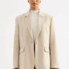 Discount Nude Lucy Orla Blazer - Stone