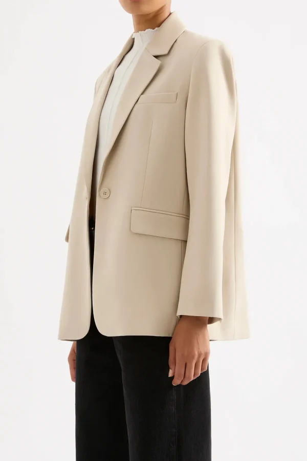 Discount Nude Lucy Orla Blazer - Stone