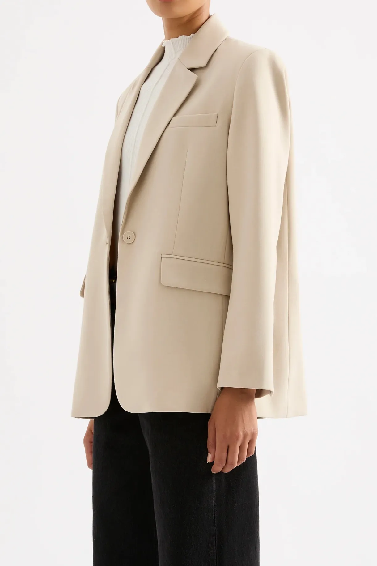 orla_blazer__stone_1.webp Discount Nude Lucy Orla Blazer - Stone