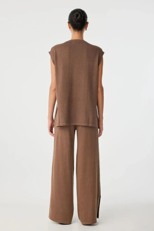 Clearance Arcaa Movement Pippa Pant - Cacao/Taupe