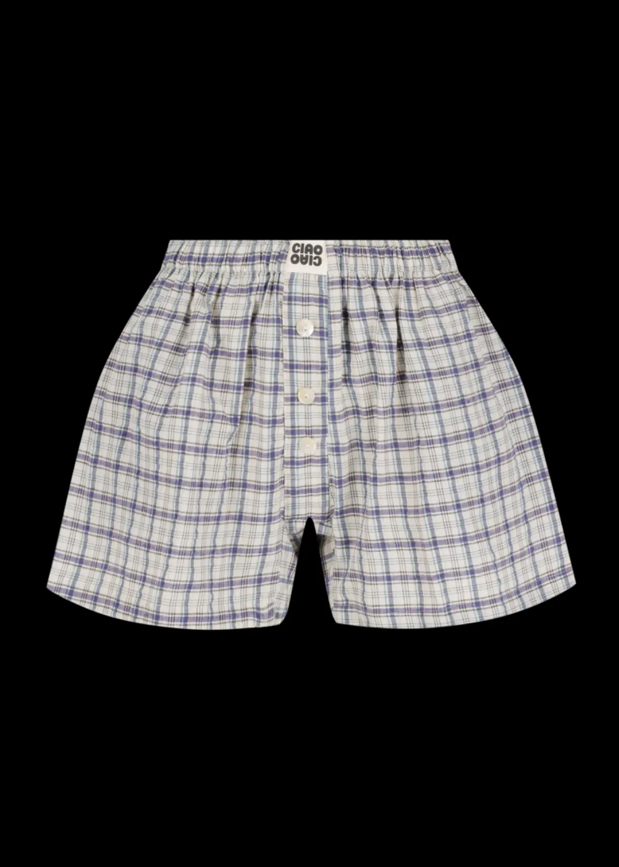 pollo_check_chica_boxer_s_1.webp Online Ciao Ciao Pollo Check Chica Boxer Shorts