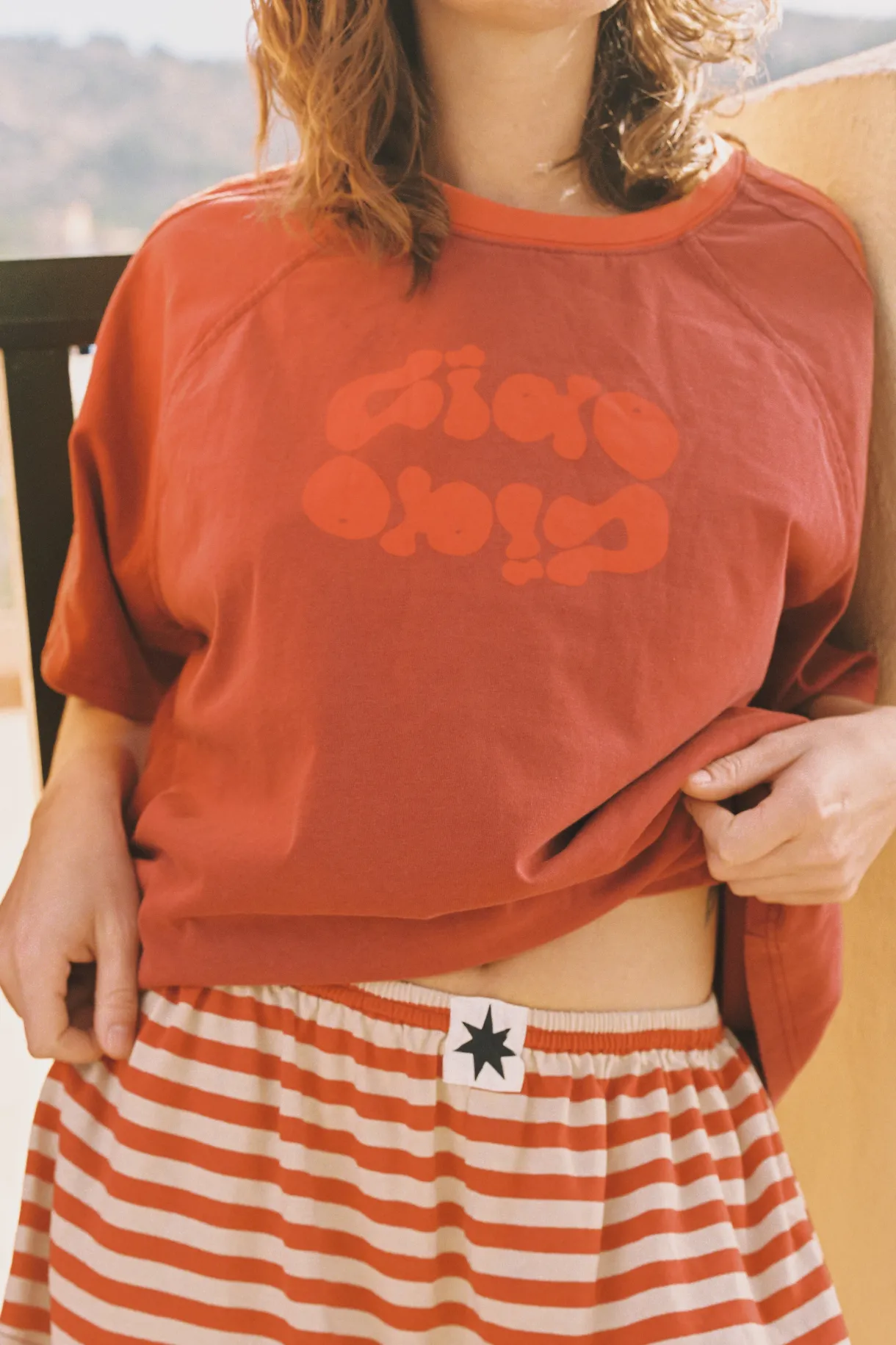 pomodoro_stripe_aria_shor_2.webp Best Ciao Ciao Pomodoro Stripe Aria Short