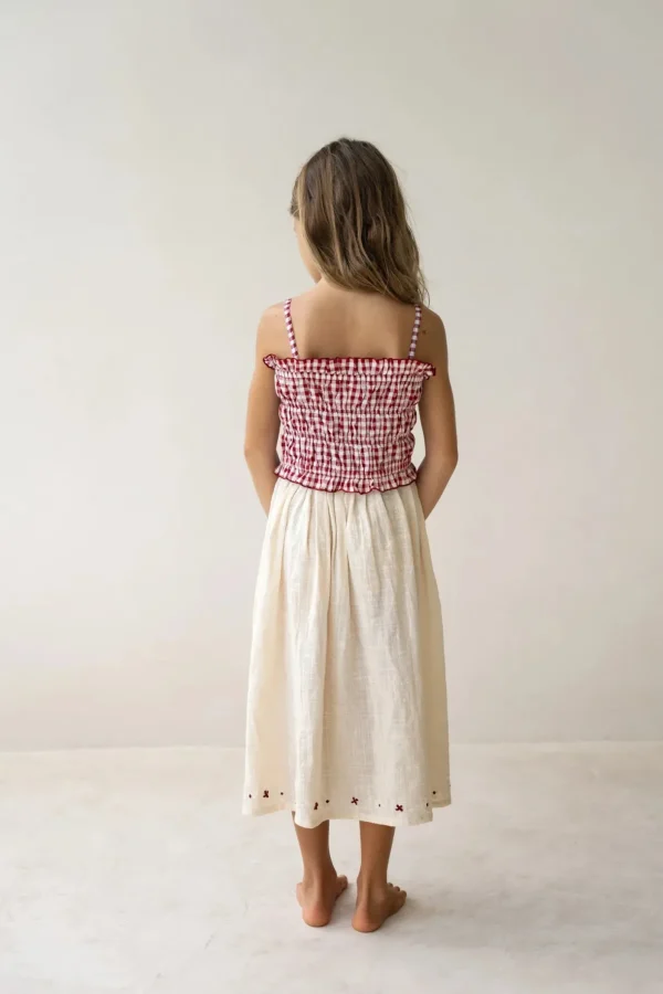 Clearance Illoura The Label Posie Skirt - Natural