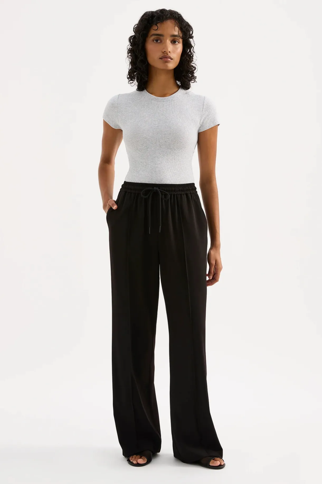 quincy_pant__black_0.webp Discount Nude Lucy Quincy Pant - Black