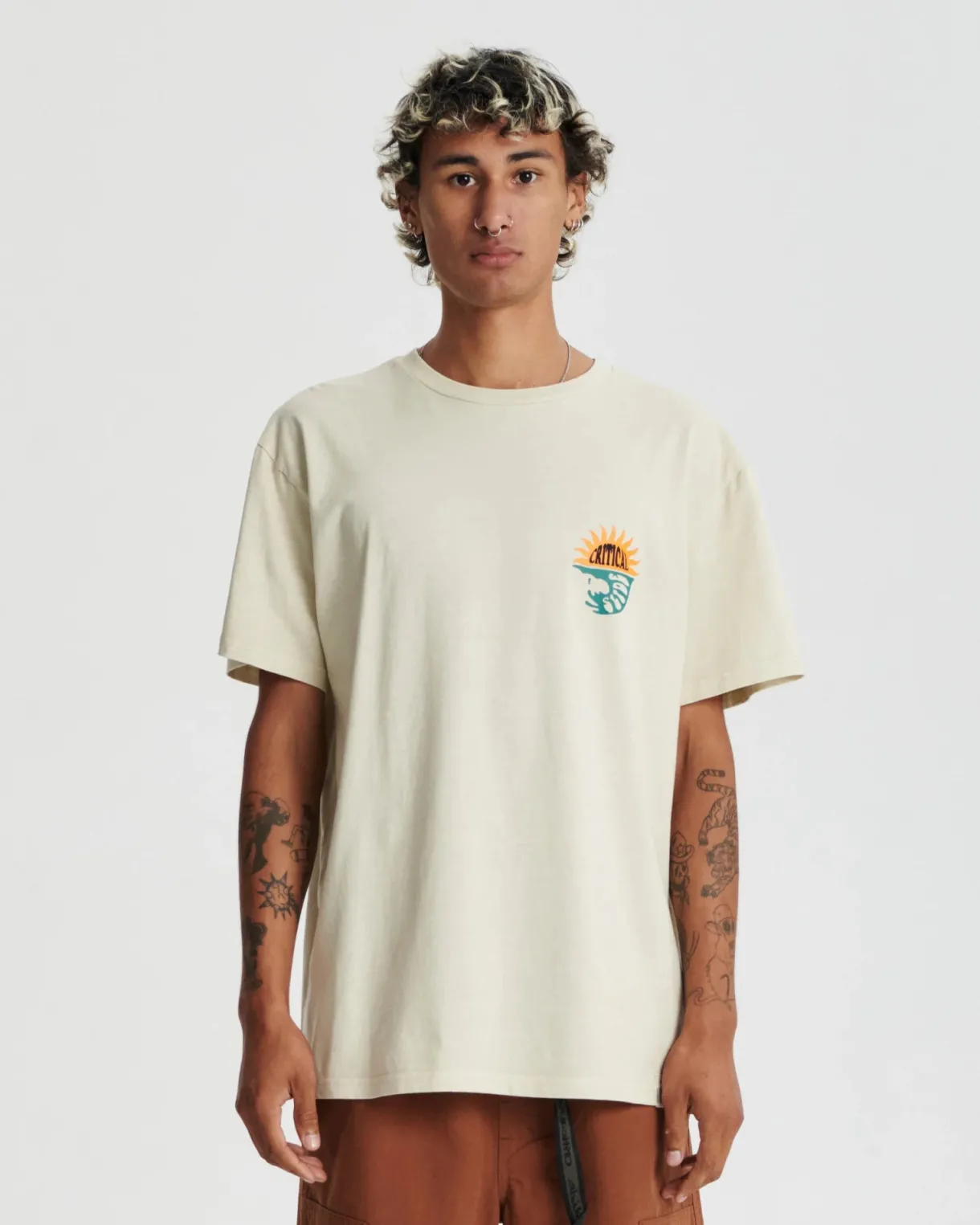reflection_tee__bone_0.webp Online The Critical Slide Society Reflection Tee - Bone