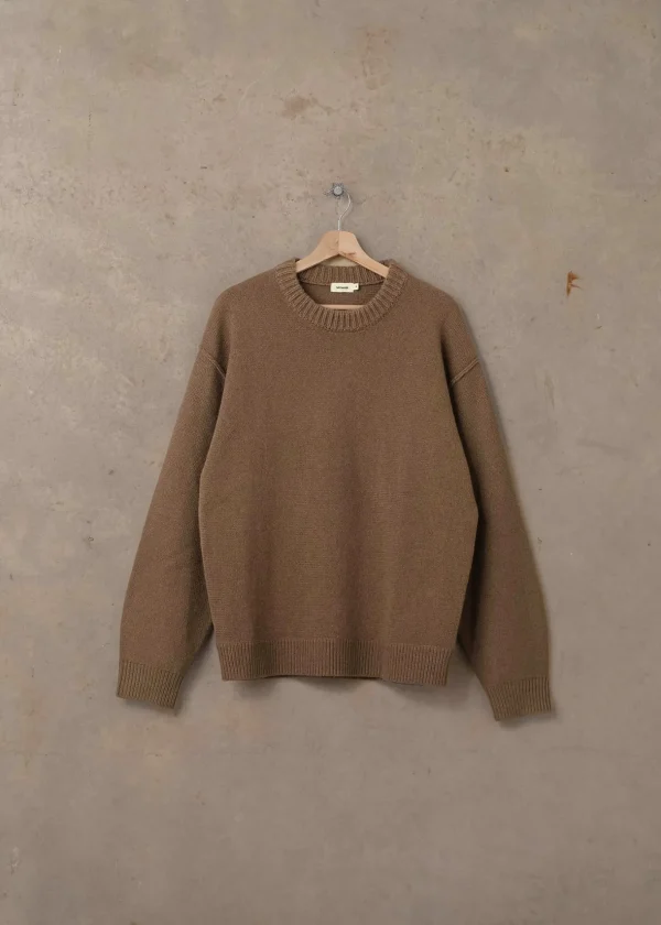 Sale Mctavish Reverse Seam Knit - Dark Tan