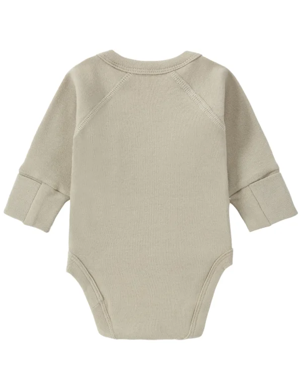 Discount Susukoshi Ribbed Kimono Suit - Pebble