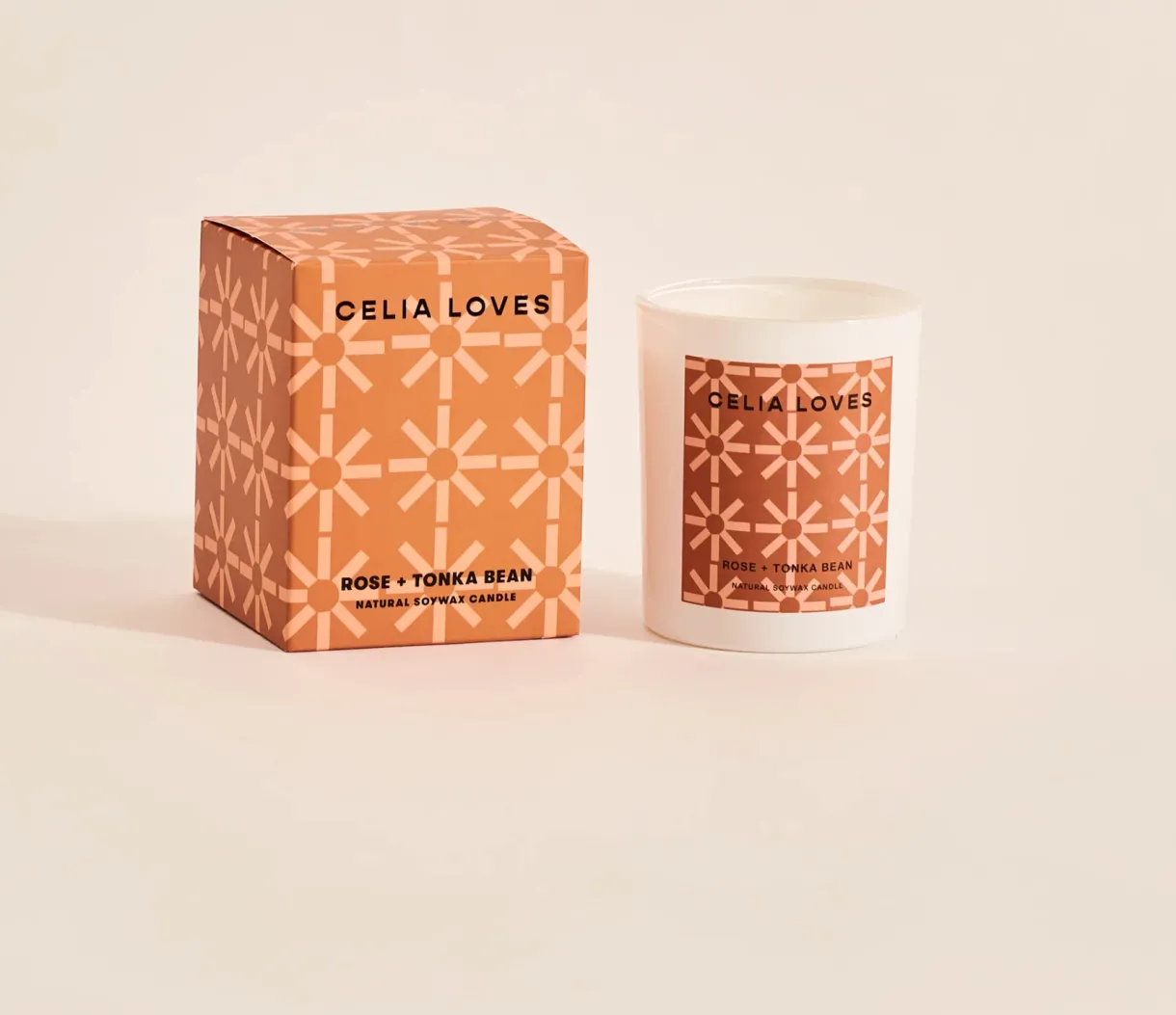 rose__tonka_bean_candle_0.webp Sale Celia Loves Rose + Tonka Bean Candle