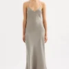 Best Nude Lucy Rylan Slip Dress - Smoke