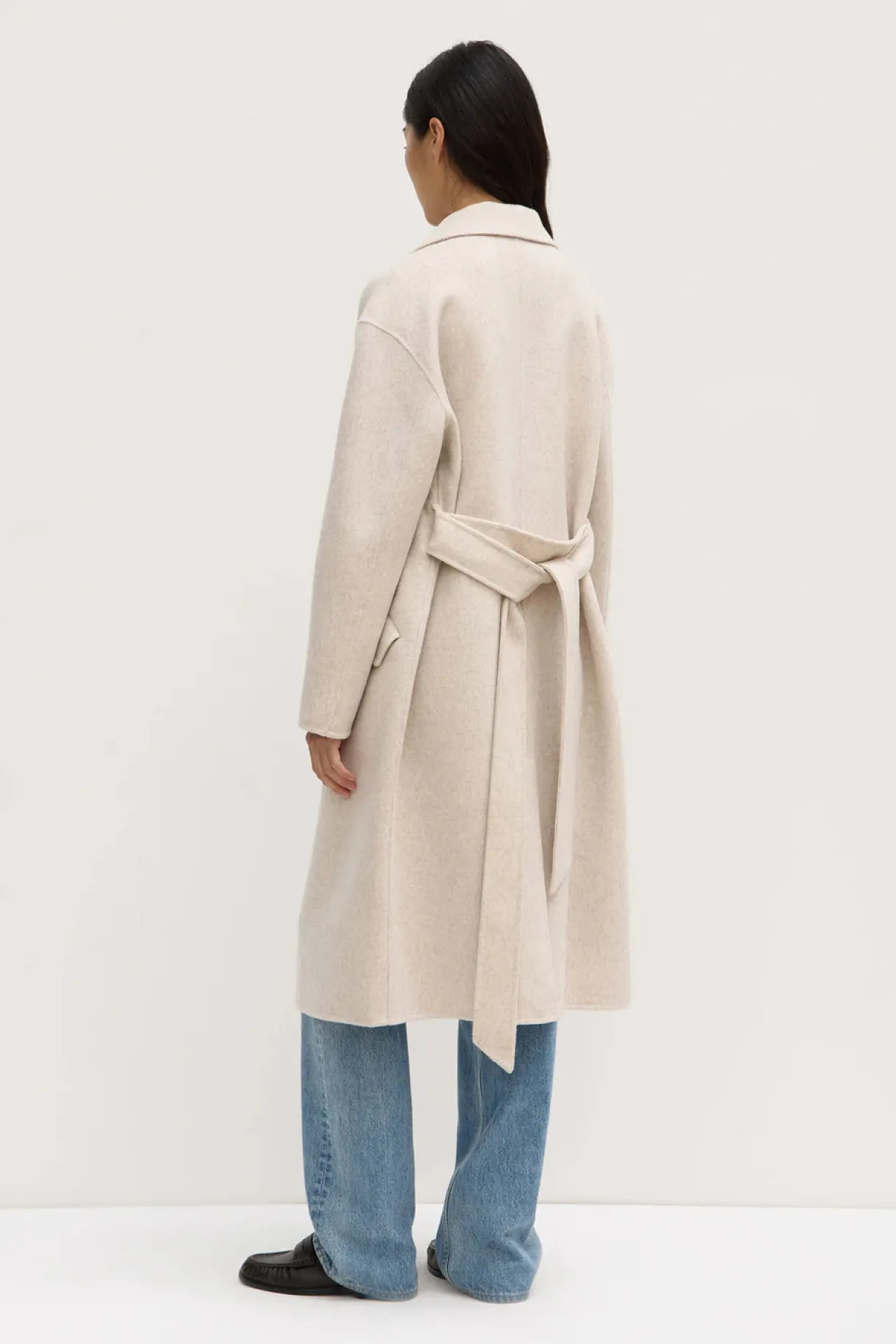 sadie_single_breasted_woo_2.webp Sale Assembly Label Sadie Single Breasted Wool Coat - Oat Marle