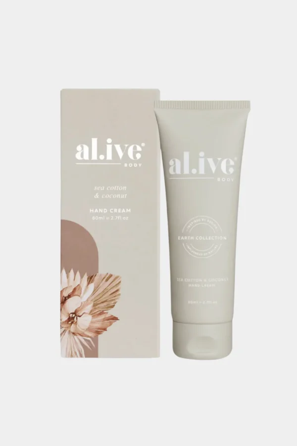 Clearance Al.ive Body Sea Cotton & Coconut Hand Cream