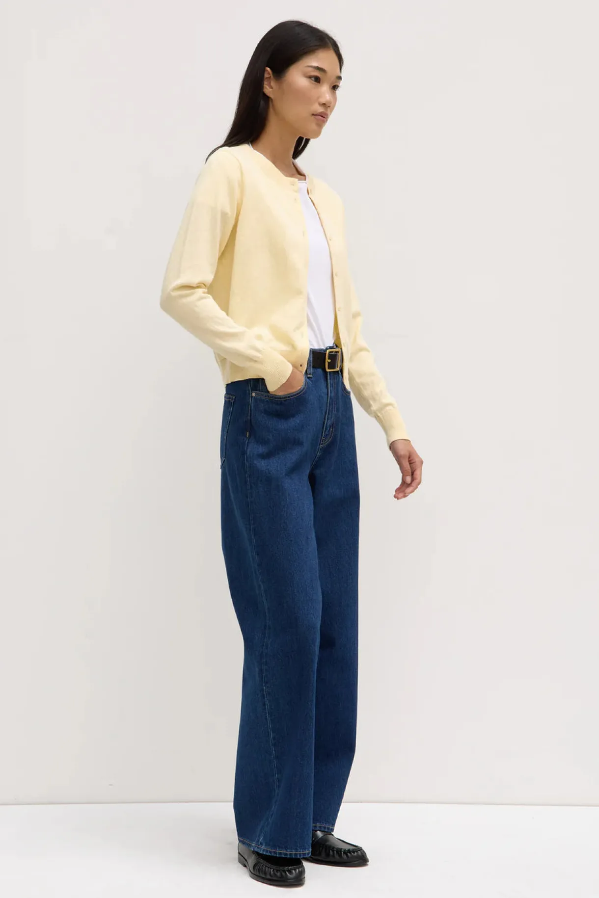 semra_cotton_cashmere_car_1-2.webp Best Assembly Label Semra Cotton Cashmere Cardigan - Chamomile