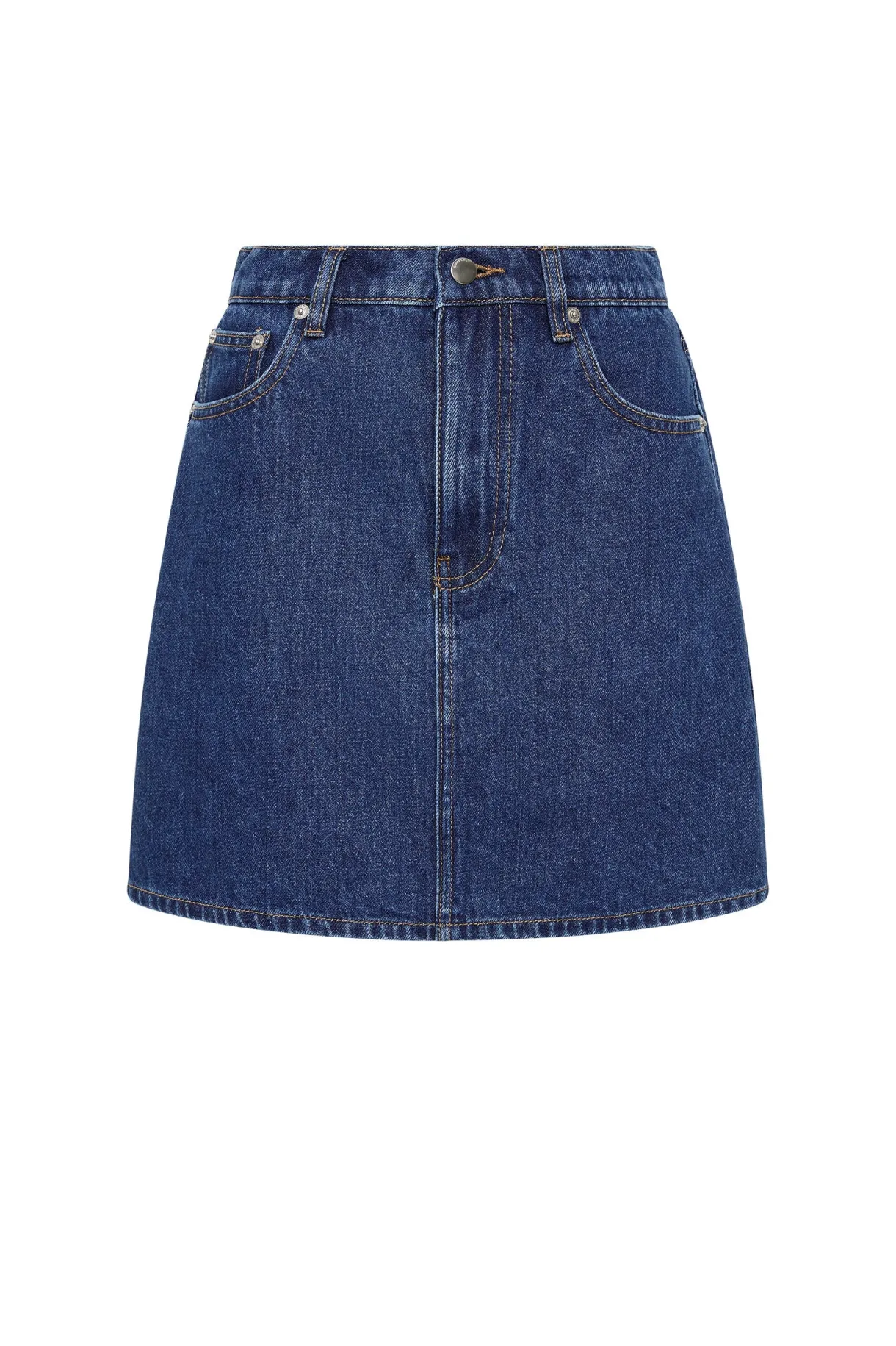 sia_denim_mini_skirt__for_1.webp Best Nude Lucy Sia Denim Mini Skirt - Force Blue