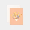 Discount Fox u0026 Fallow Spring Boutique Peach Greeting Card