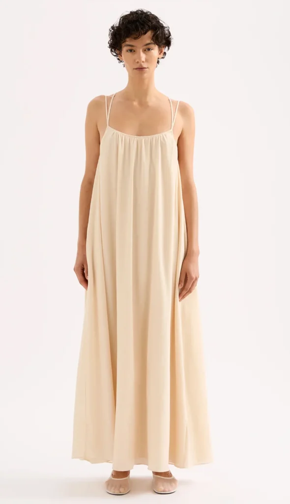 Fashion Nude Lucy Stace Maxi Dress - Pannacotta