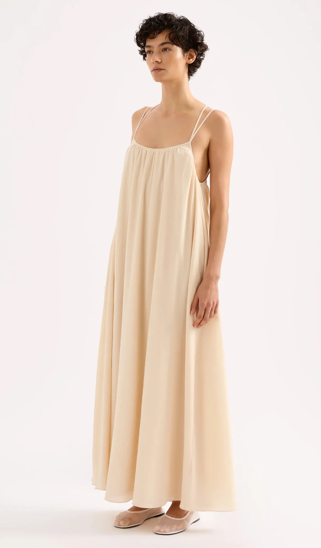 stace_maxi_dress__pannaco_1.webp Fashion Nude Lucy Stace Maxi Dress - Pannacotta
