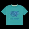 Fashion Sonny Label Summer Club Tee - Teal