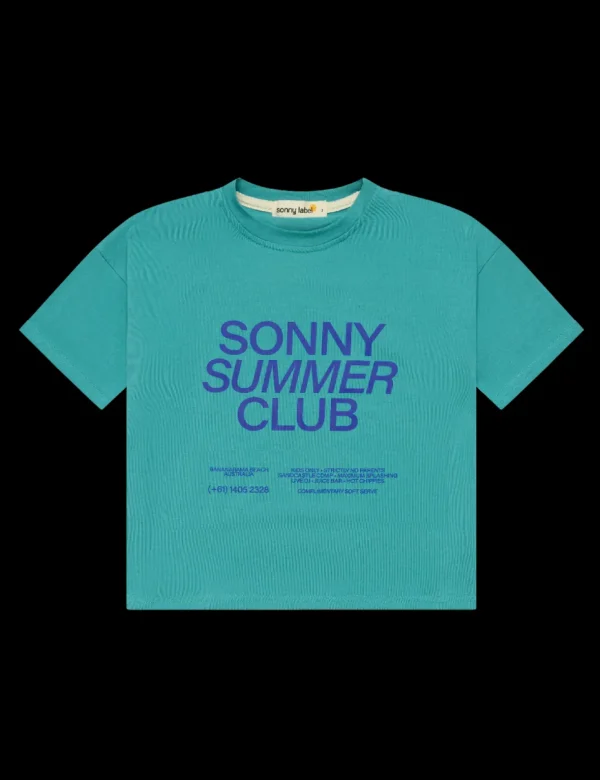 Fashion Sonny Label Summer Club Tee - Teal