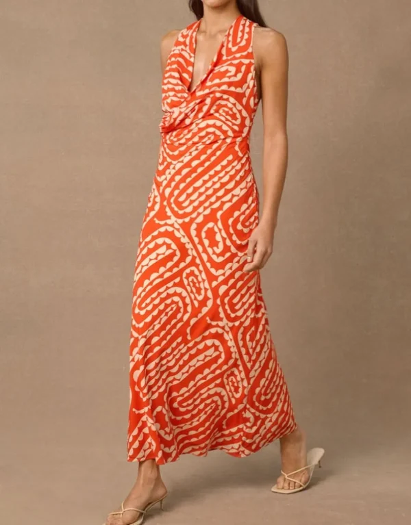 Best Mon Renn Tempo Print Maxi Dress