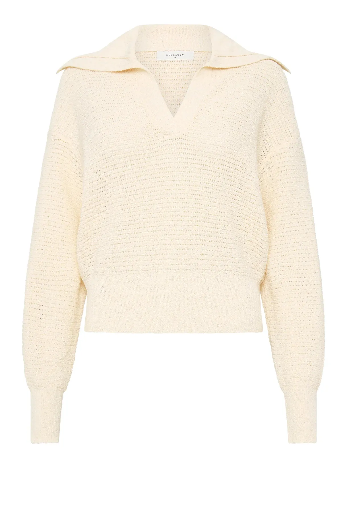 thera_rugby_knit__cream_1.webp Sale Nude Lucy Thera Rugby Knit - Cream