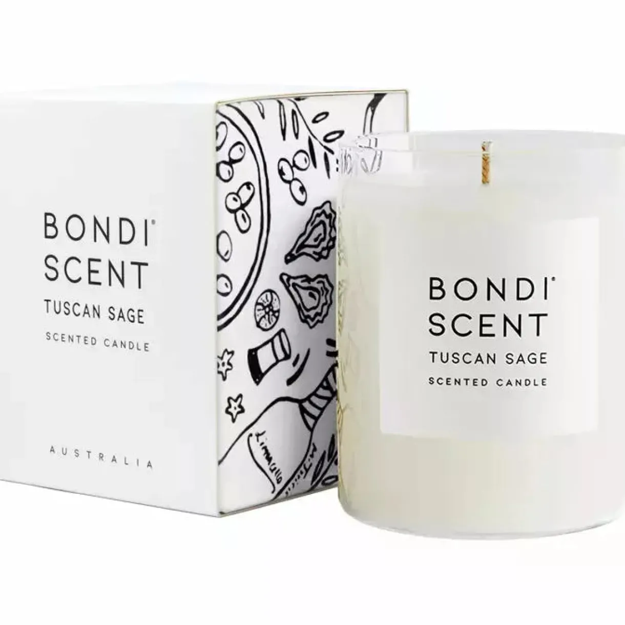 tuscan_sage_candle_0.webp Clearance Bondi Scent Tuscan Sage Candle