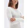 Best Assembly Label Violet Long Sleeve Tee - White