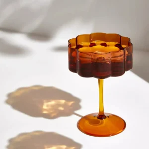 Outlet FAZEEK Wave Coupe Set of 2 - Amber