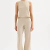 Online Nude Lucy Zosia Knit Pant - Bone